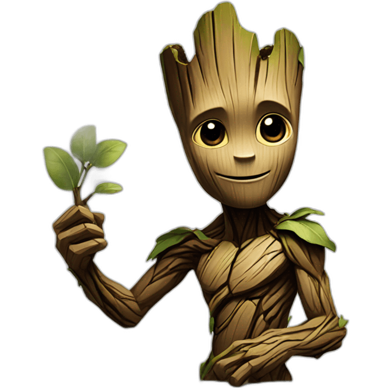 I am groot emoji