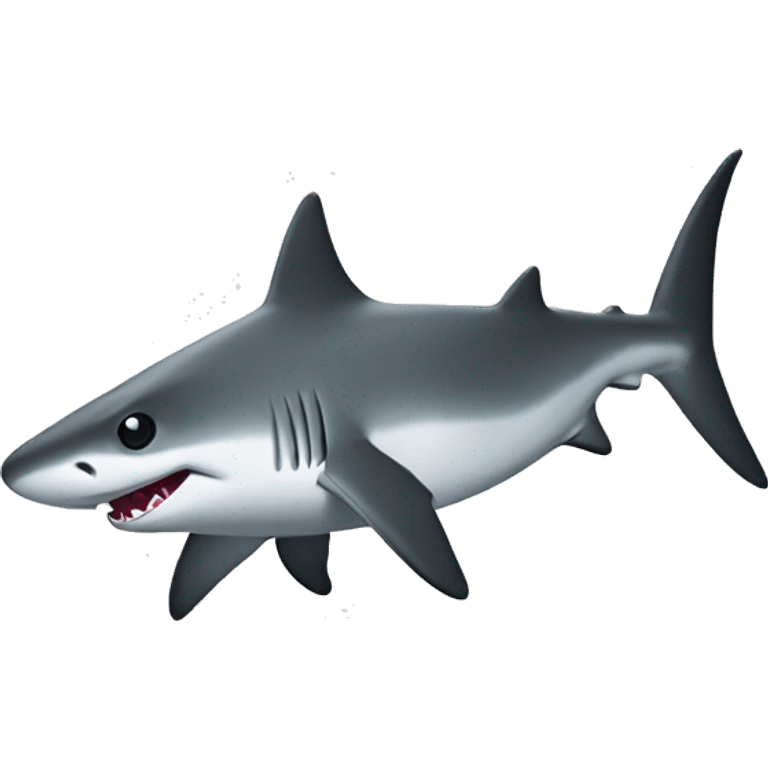 Christmas hammerhead shark emoji