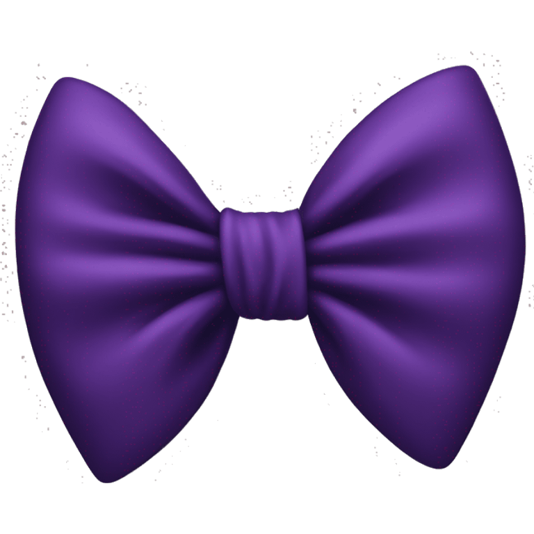 Dark purple bow emoji