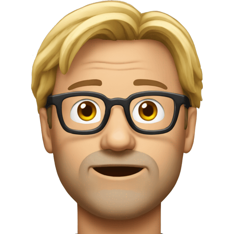 Klopp dizzy emoji with birds around head emoji