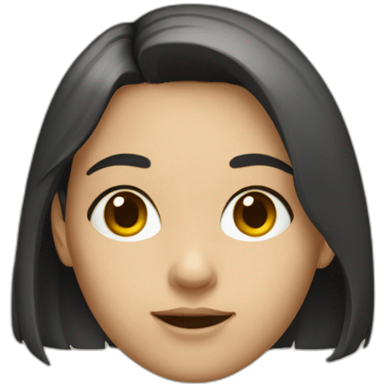 Ai girl head emoji