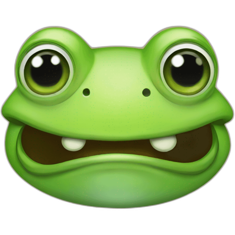 Frog pls emoji