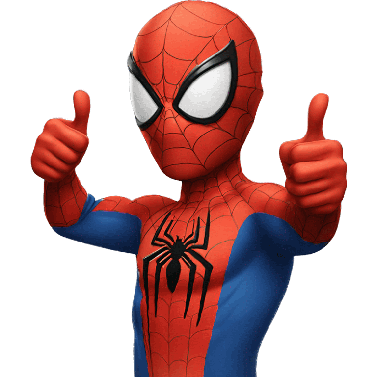 spider-man giving a thumbs up emoji