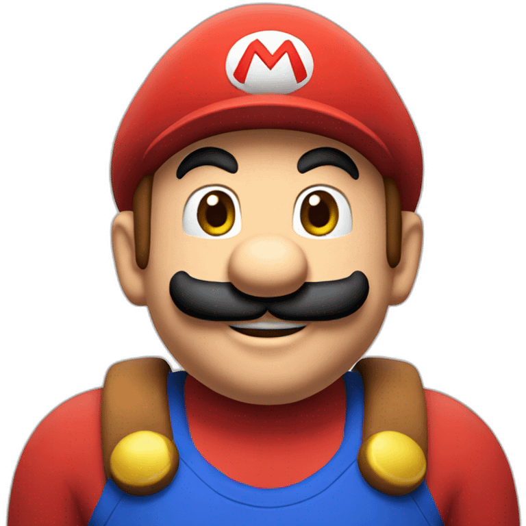 Mario game character emoji