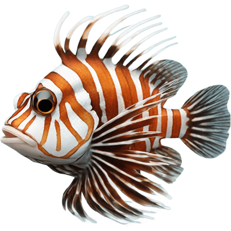 realistic lion fish emoji