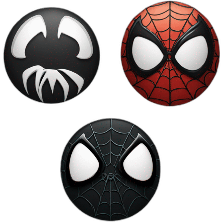 venom et spiderman emoji