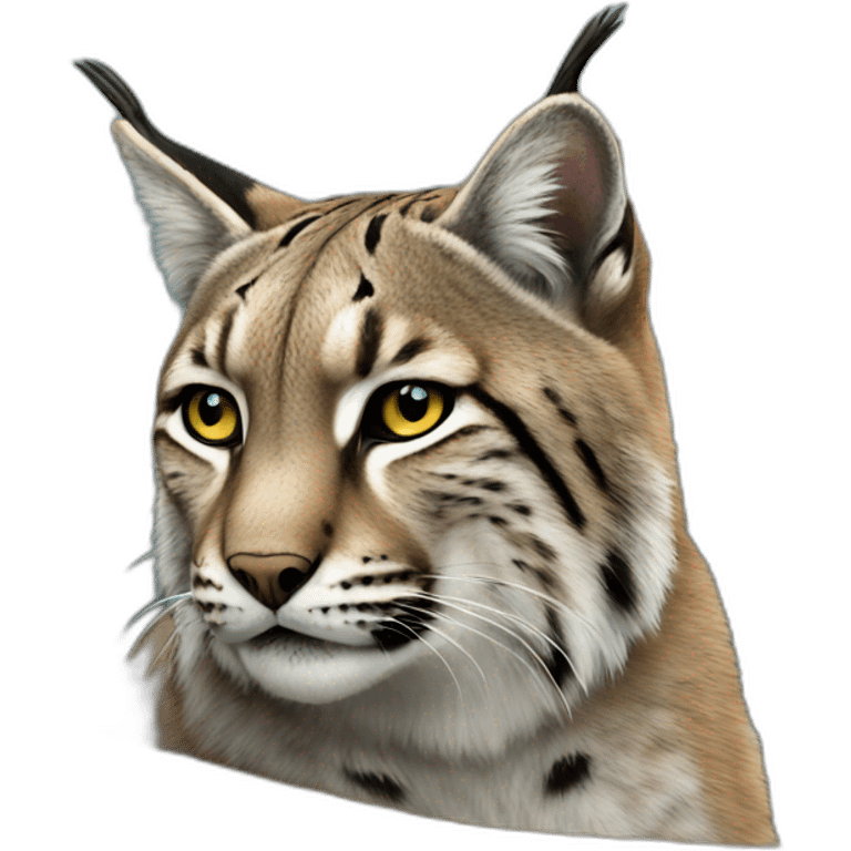 bobcat experiencing sorrow emoji