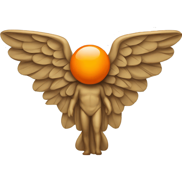 Money with orange wings emoji