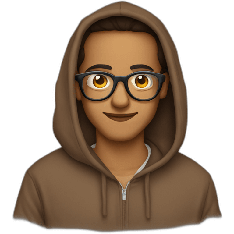 ugly-brown-moroccan-person-glasses-hoodie emoji