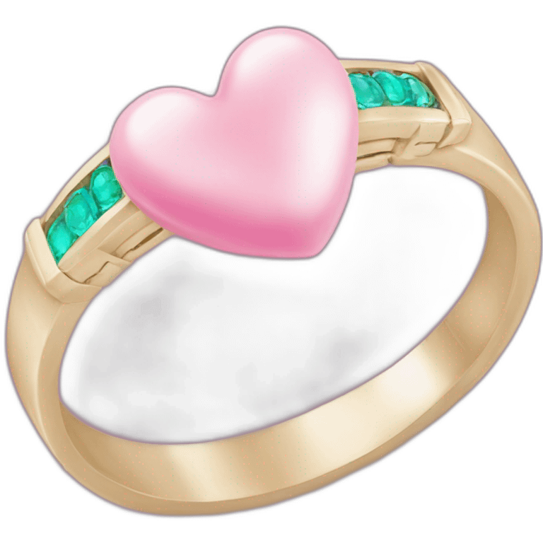 bague en cœur emoji