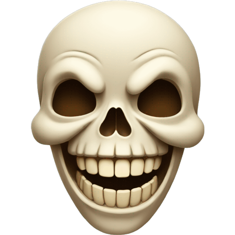 Skull laughing  emoji