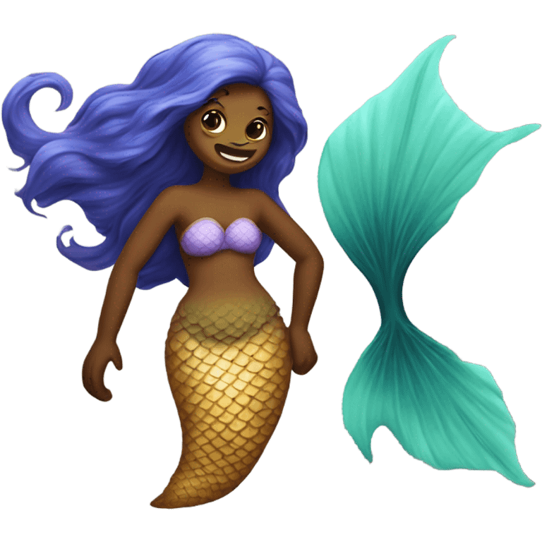 Mermaid sasquatch  emoji