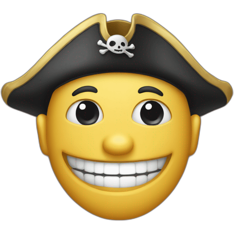 pirate Smiling Face With Heart-Eyes emoji