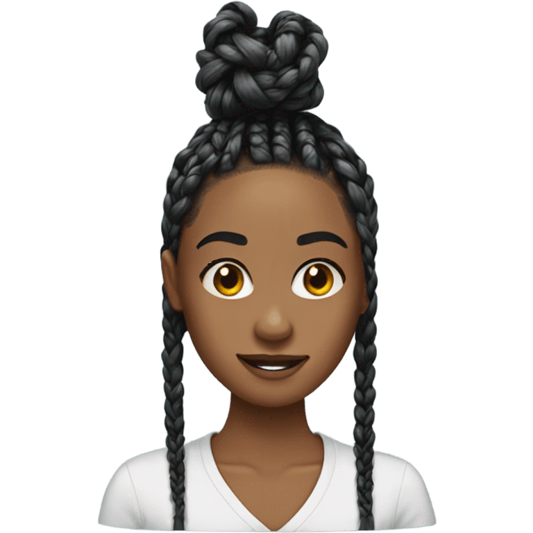 box braids emoji