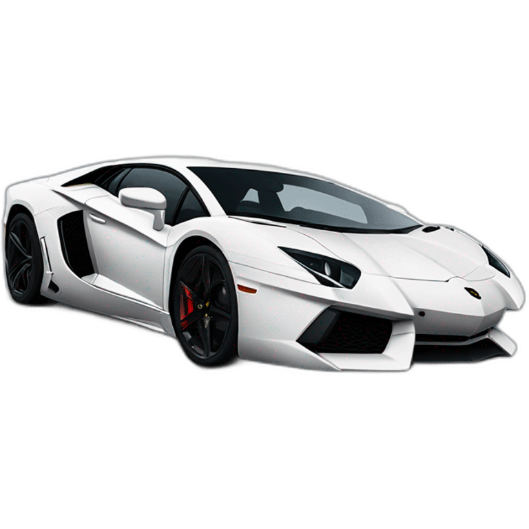 Lamborghini Aventador ultimae emoji