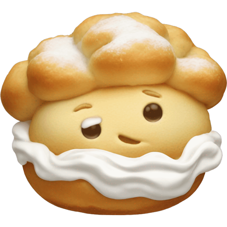 cream puff emoji