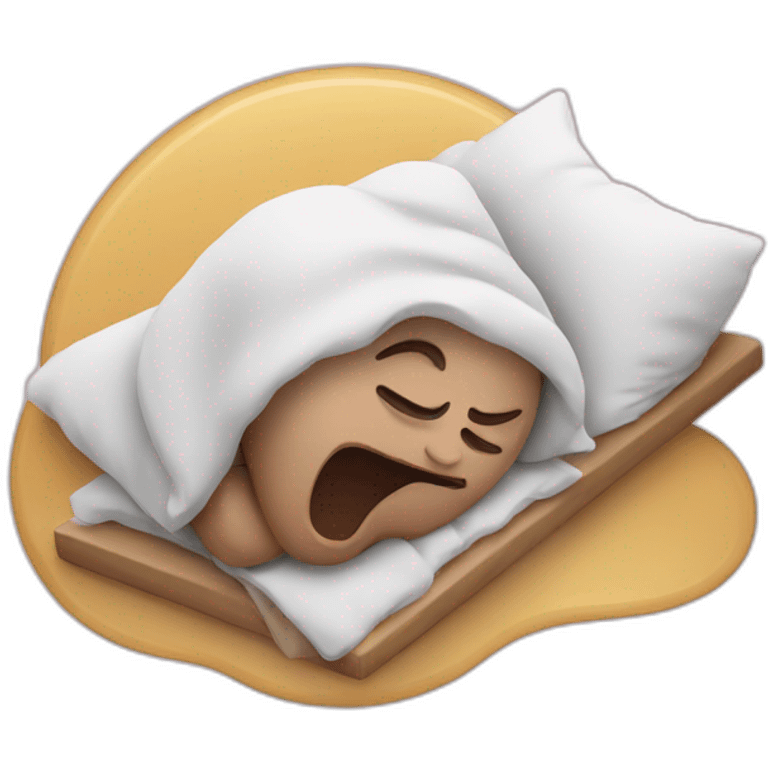 Sleep hangry emoji