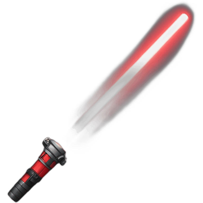 red light saber emoji