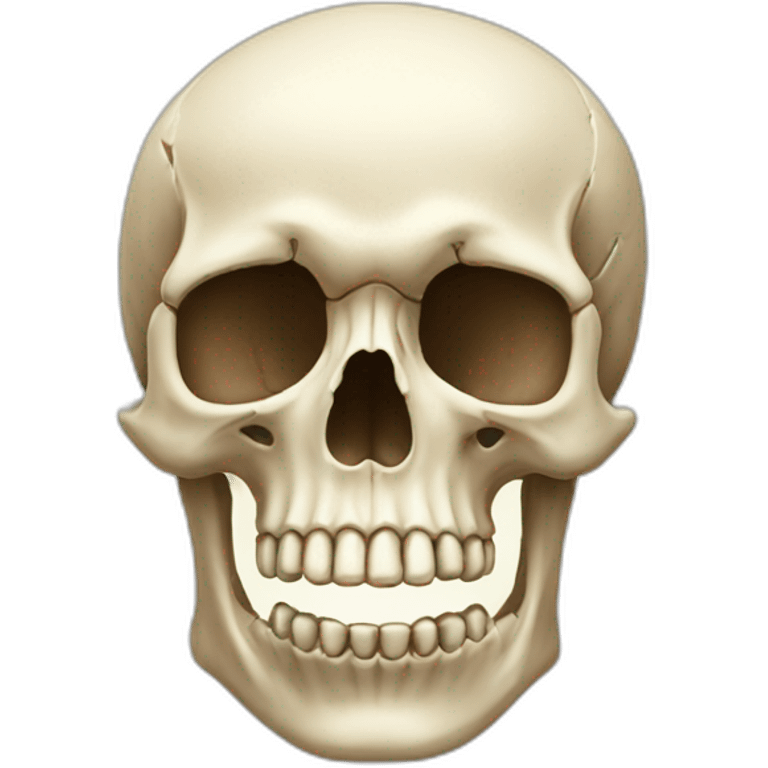 bone no skull emoji