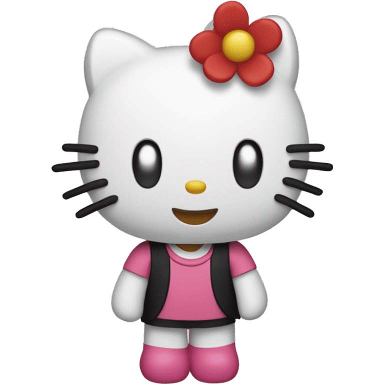 Pochaco hello kitty emoji