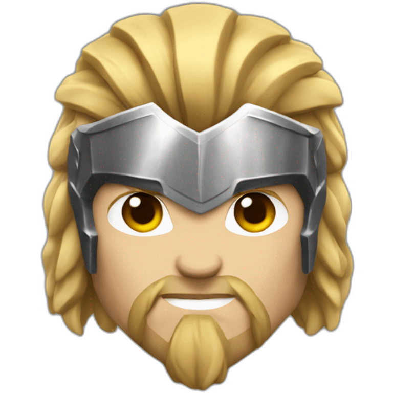 Thor in shield  emoji