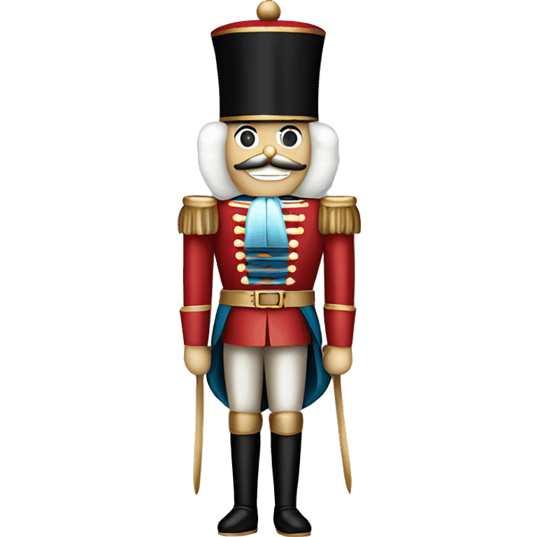 christmas nutcracker full body emoji