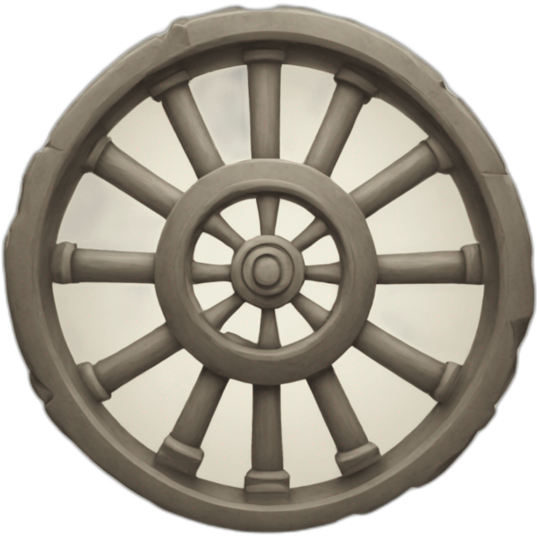 Dharma wheel  emoji