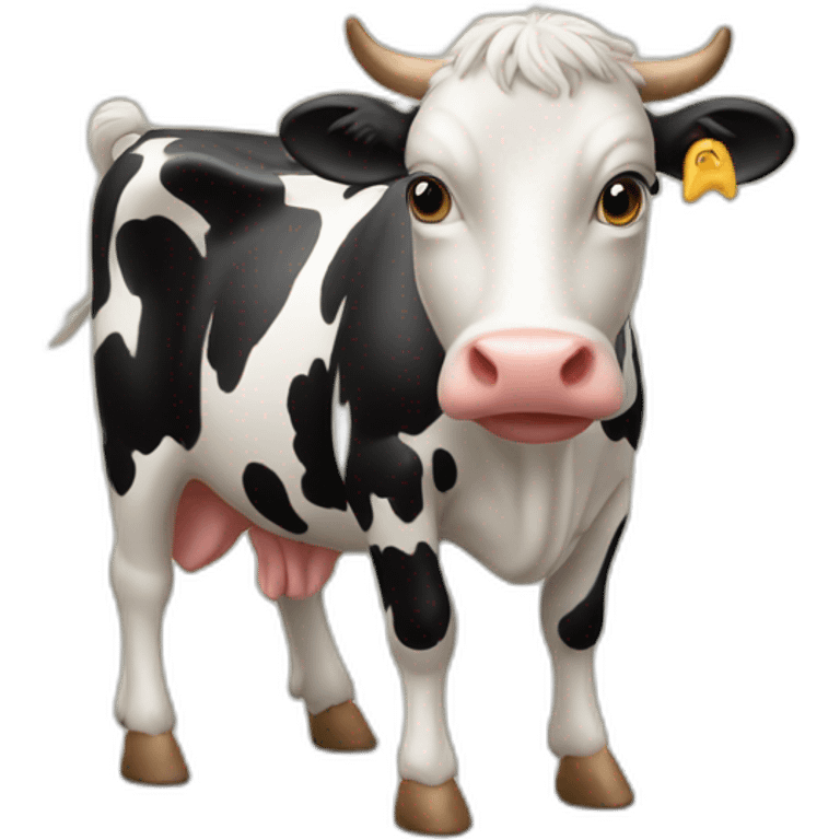 Reproduction de vache emoji