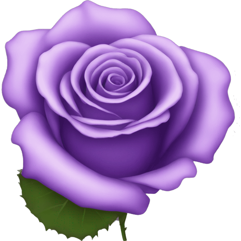 Purple Rose emoji