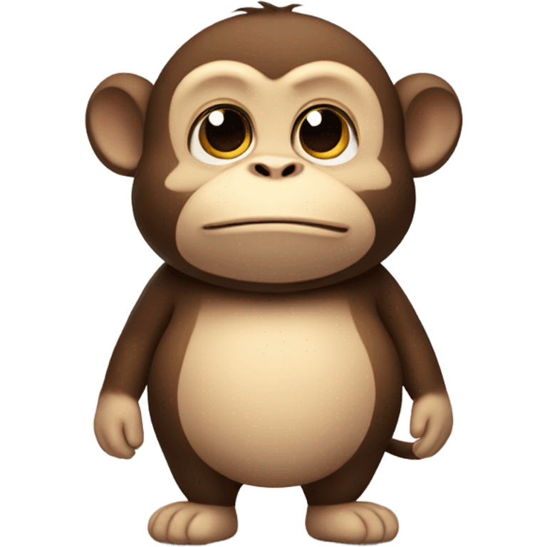 Fat monkey  emoji