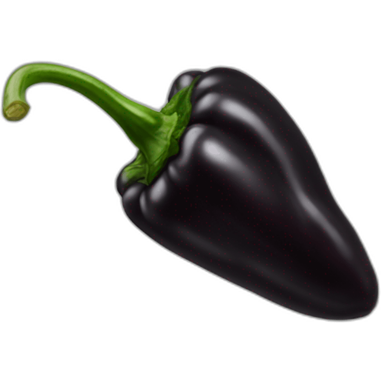 black-capsicum emoji