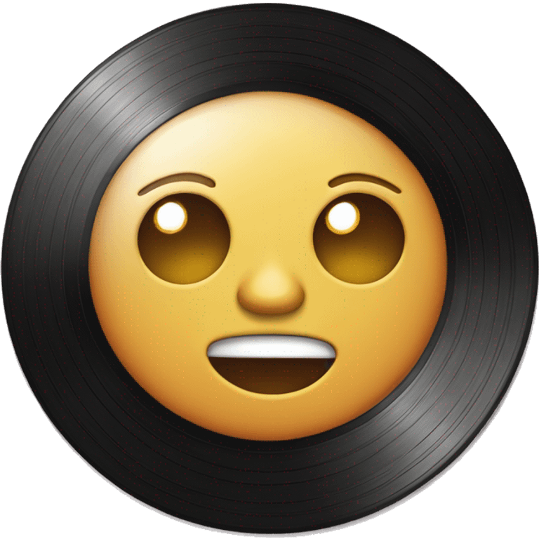 Vinyl-record-player emoji