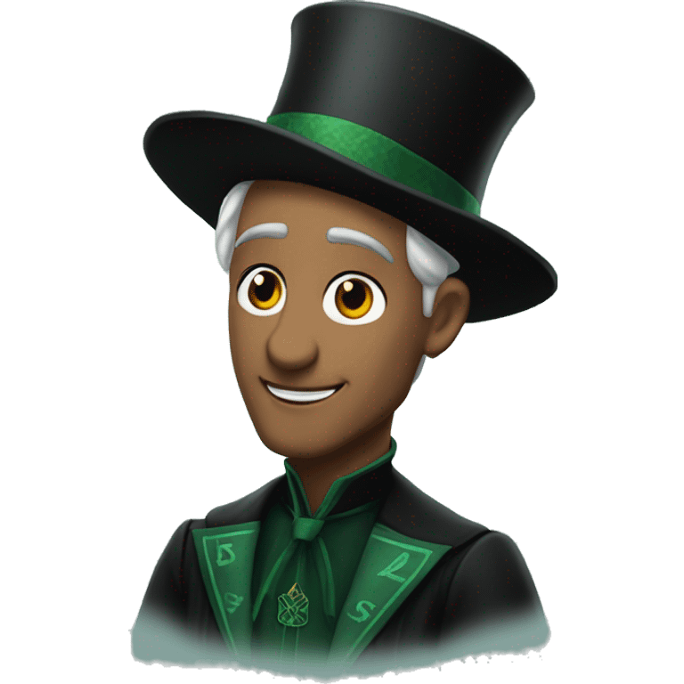 Salazar Slytherin magician  emoji