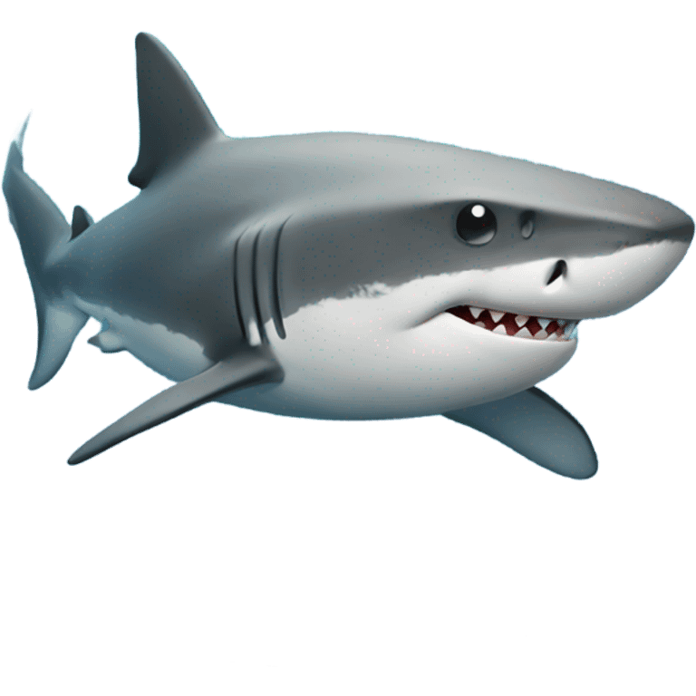 shark in a cylinder emoji