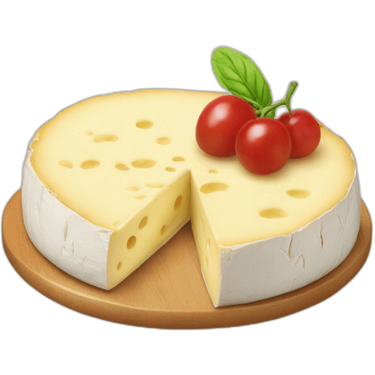 brie cheese emoji