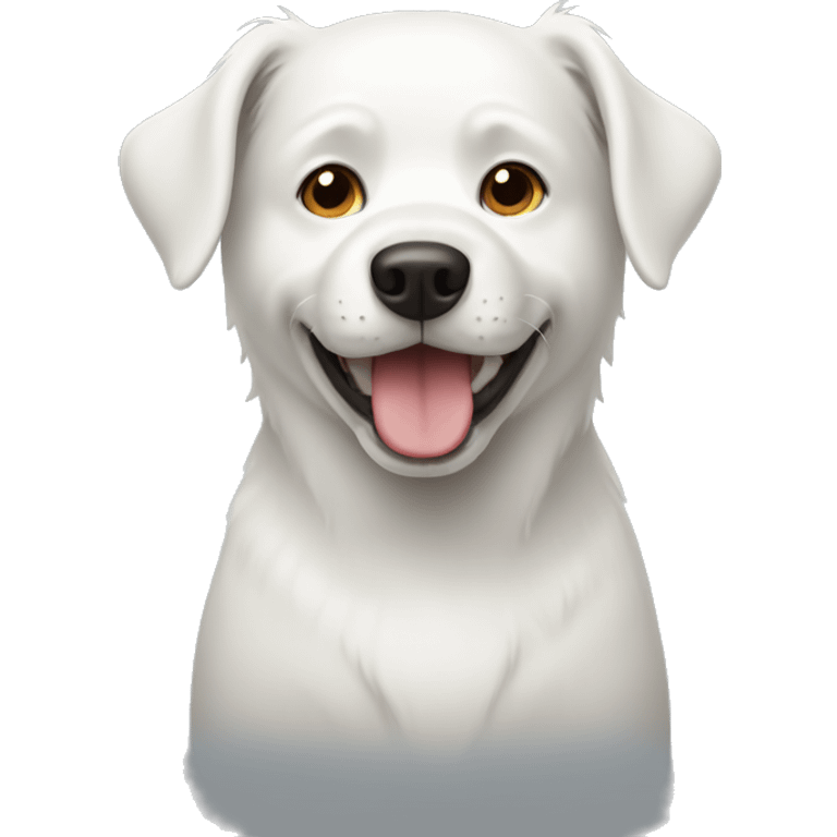 white dog emoji