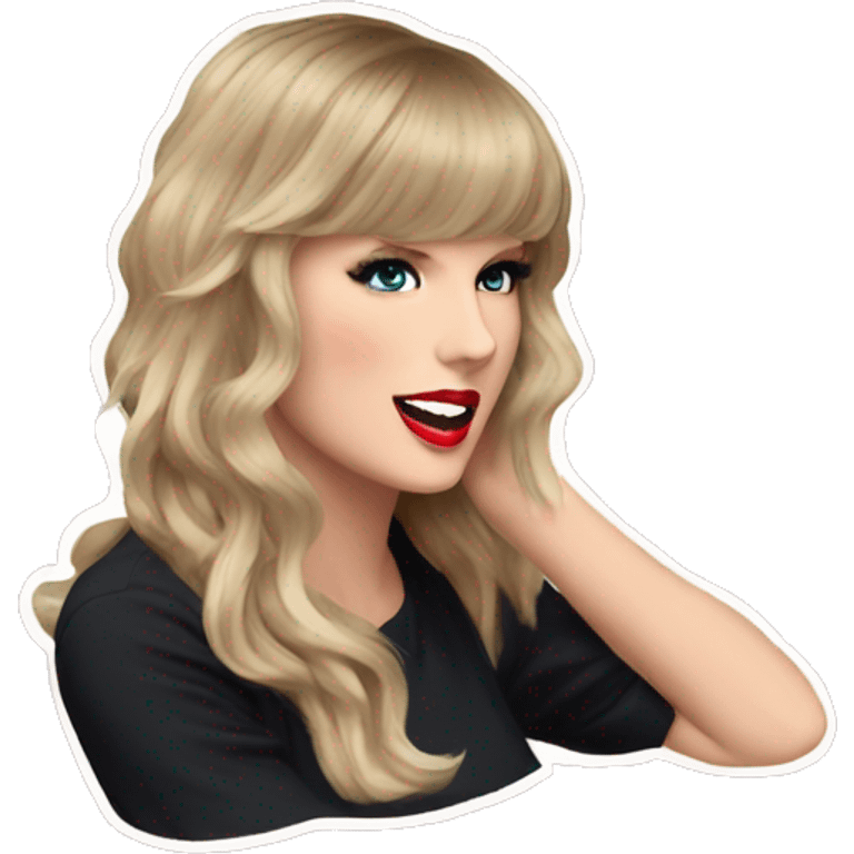 Taylor Swift at the Eras Tour emoji