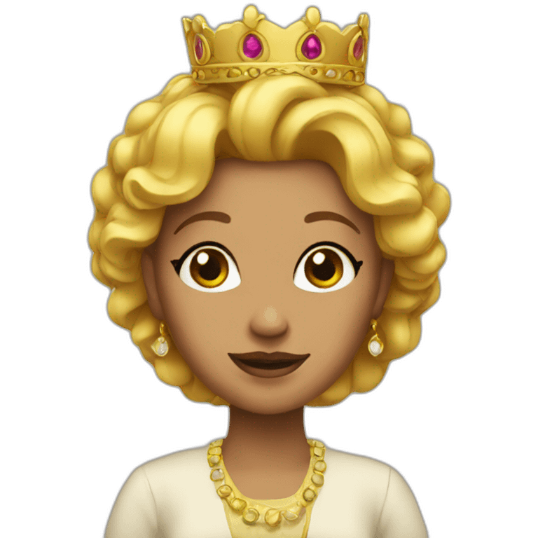 marketplace queen emoji