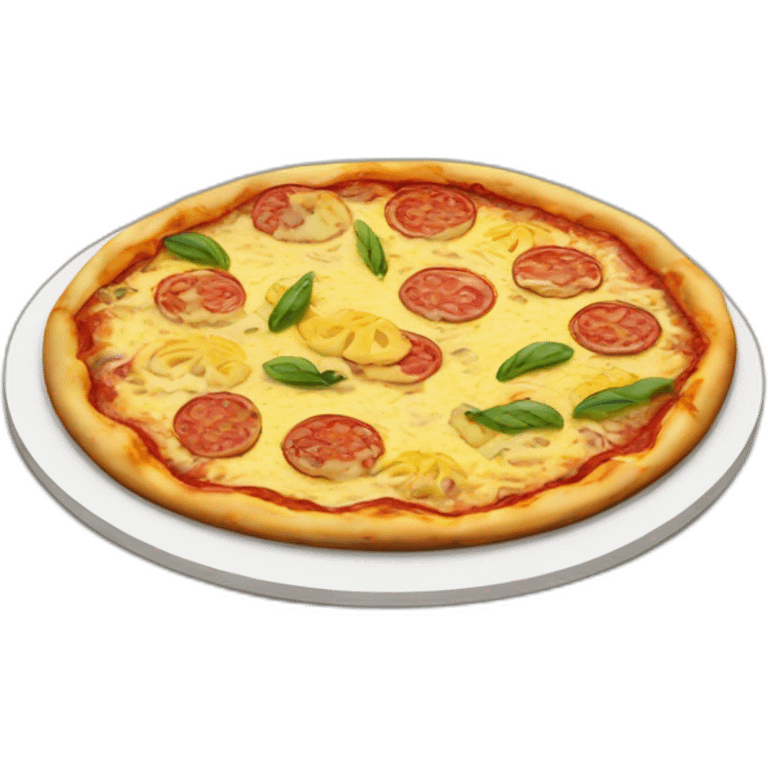 Pizza à l'ananas emoji