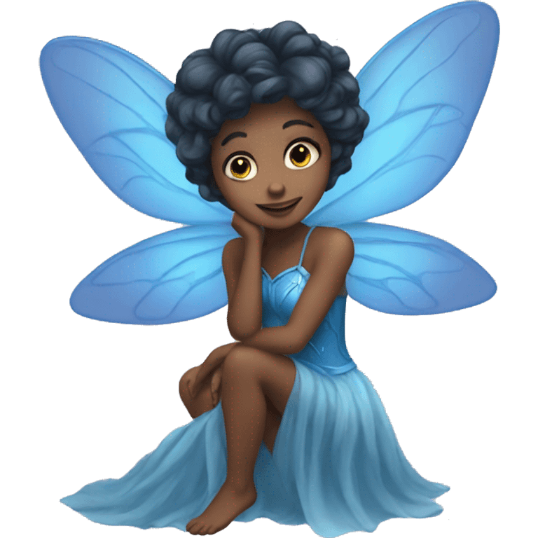 blue fairy emoji