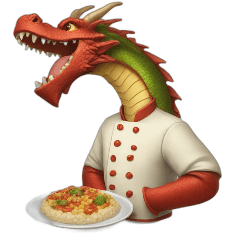 dragon cuisine emoji