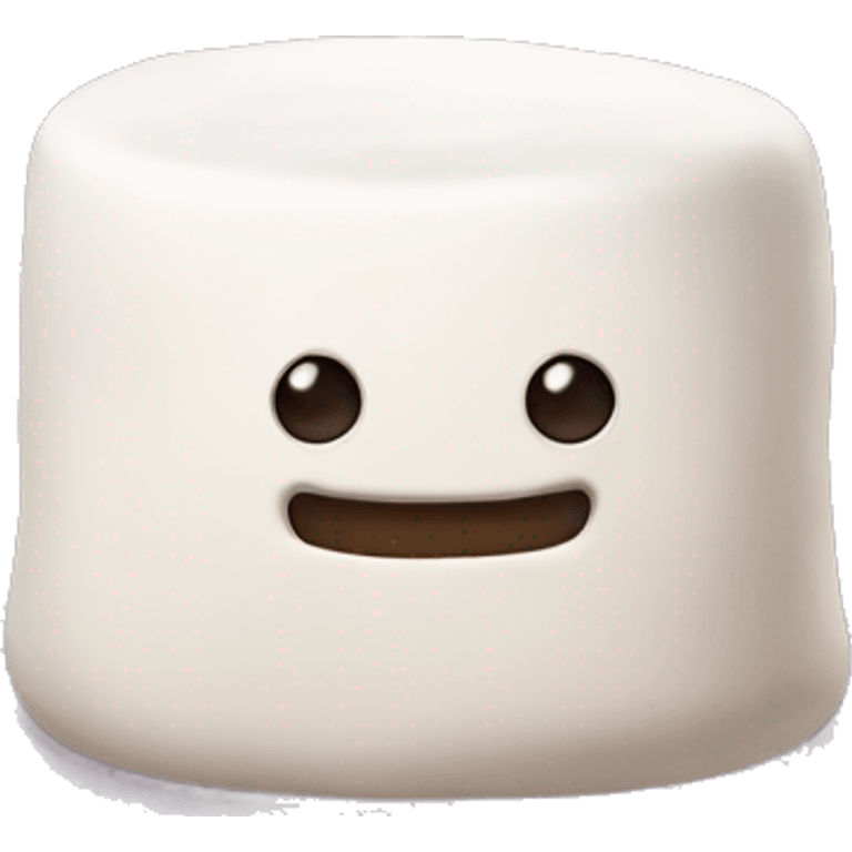 marshmallow plain emoji