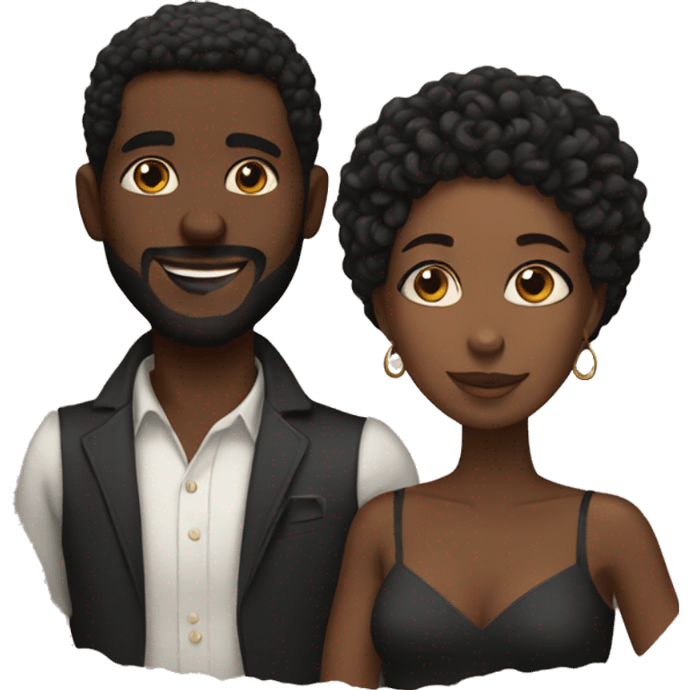 Black love emoji