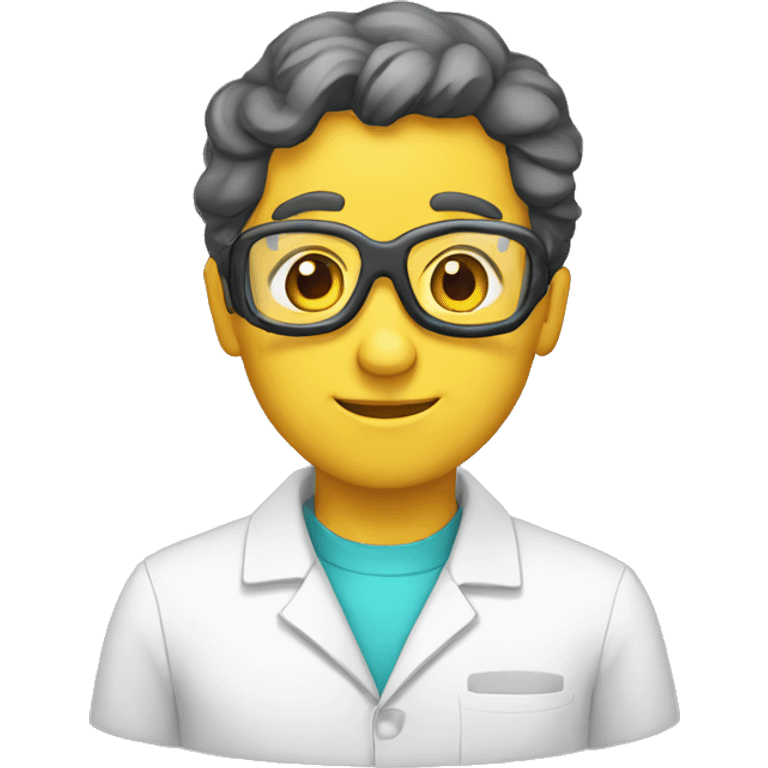 chemist goggles emoji emoji