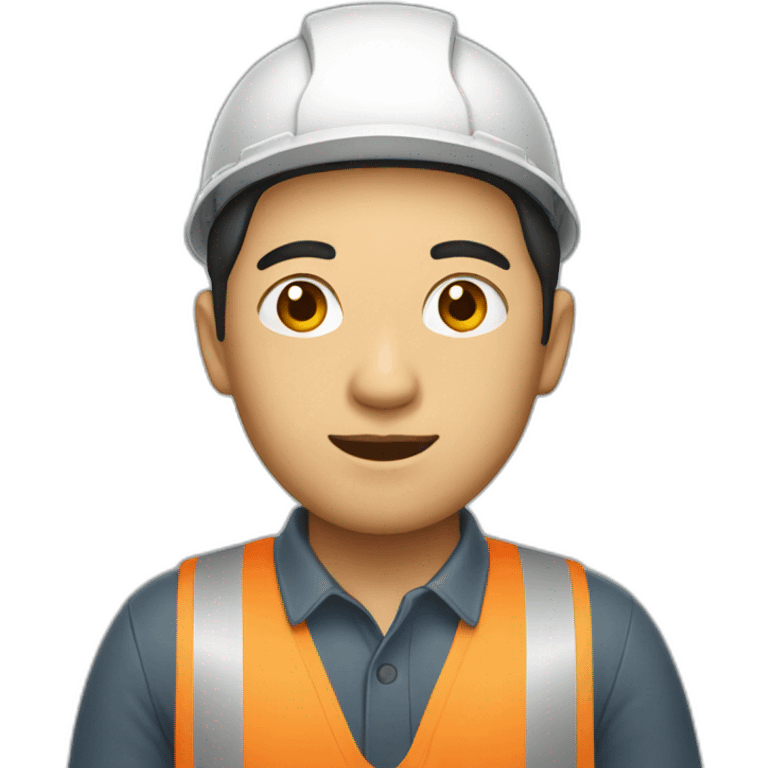 asian worker emoji