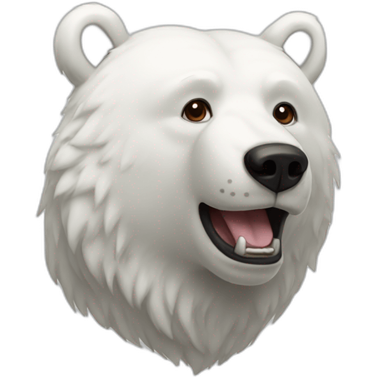 white bear emoji