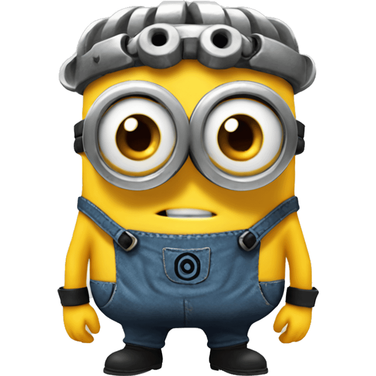 Despicable 4 character mega minion with mind powers emoji