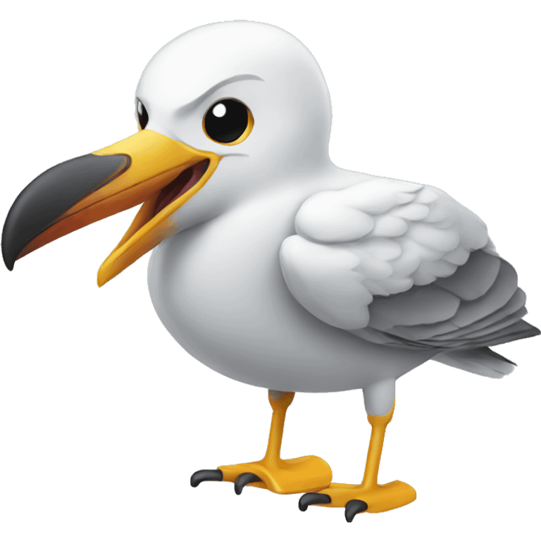 hockey seagull emoji