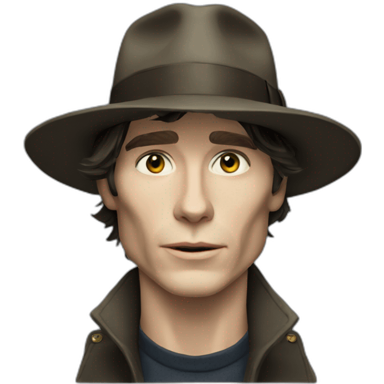 Cillian Murphy in hat emoji