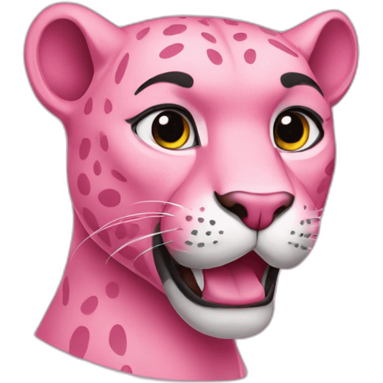 Pink panther emoji